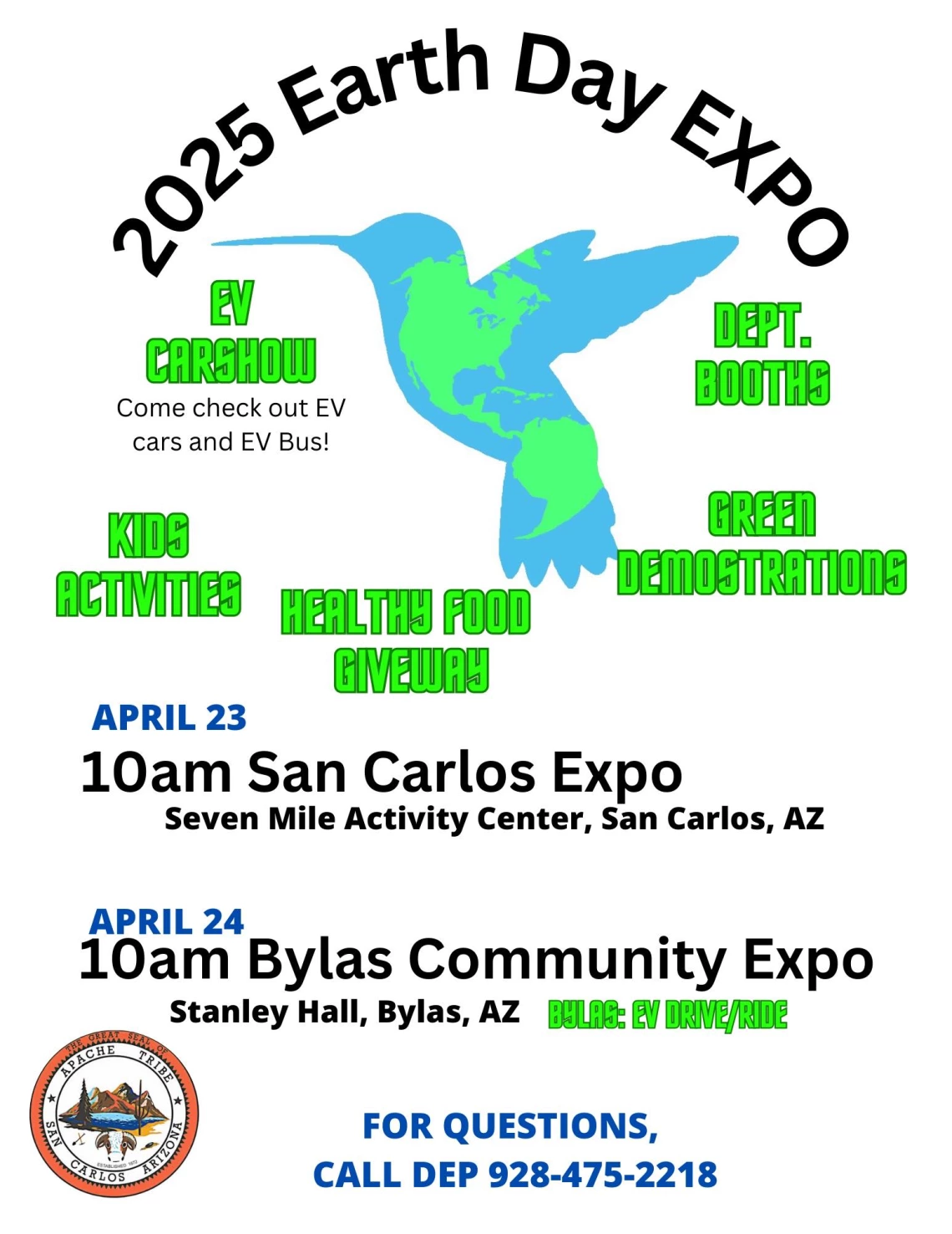 a flier with text and graphics